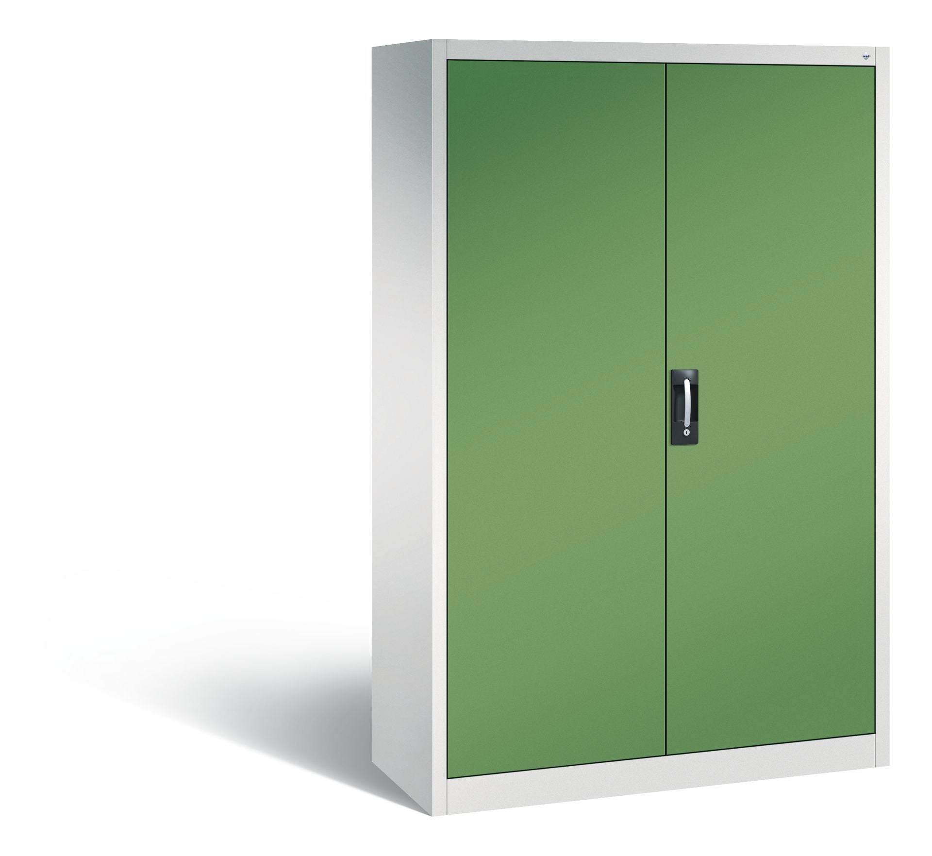 Flügeltürenschrank Acurado 1200 mm Breite Außenansicht Resedagrün
