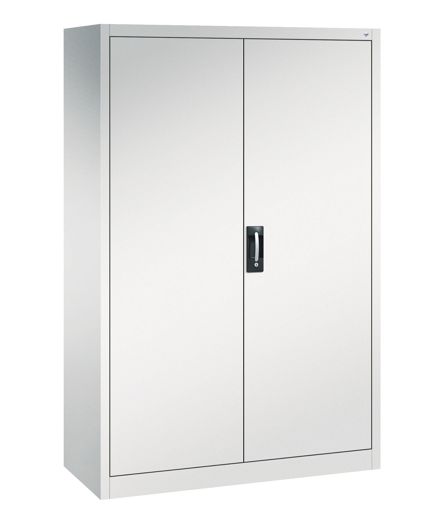 Flügeltürenschrank Acurado 1200 mm Breite Außenansicht Lichtgrau