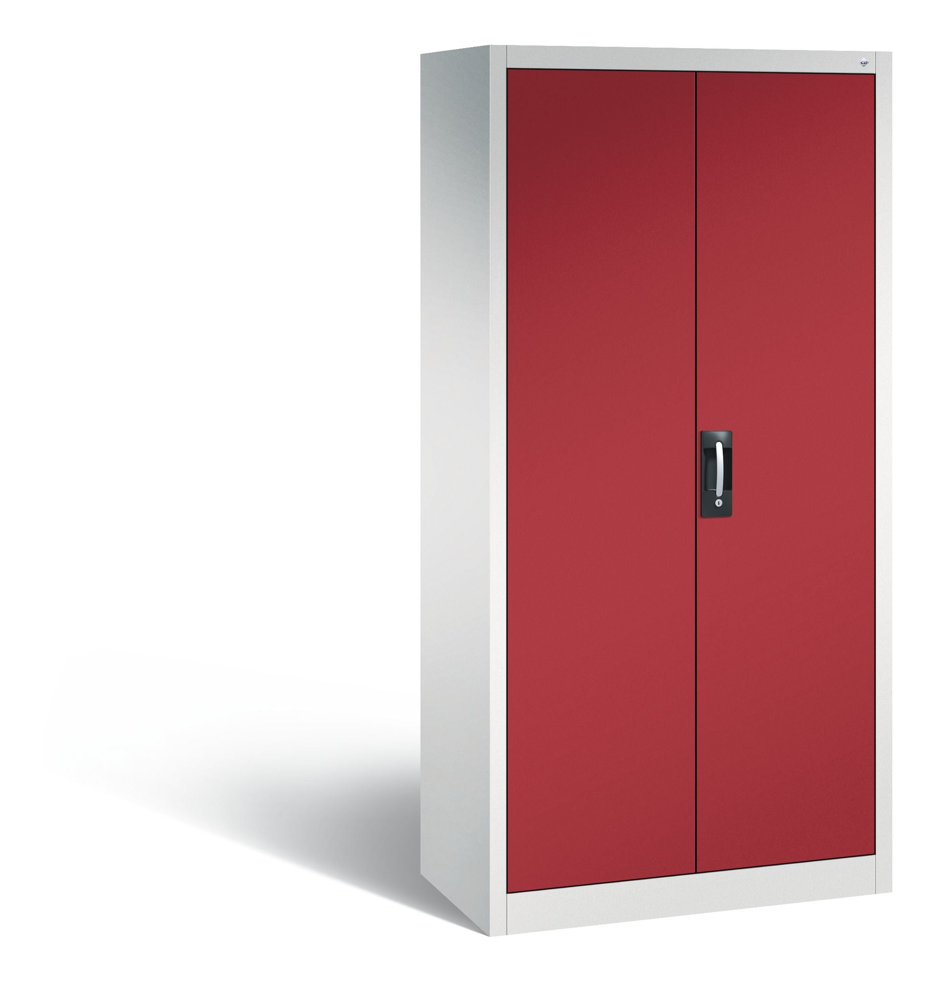 Flügeltürenschrank Acurado 930mm Breite Außenansicht Rubinrot