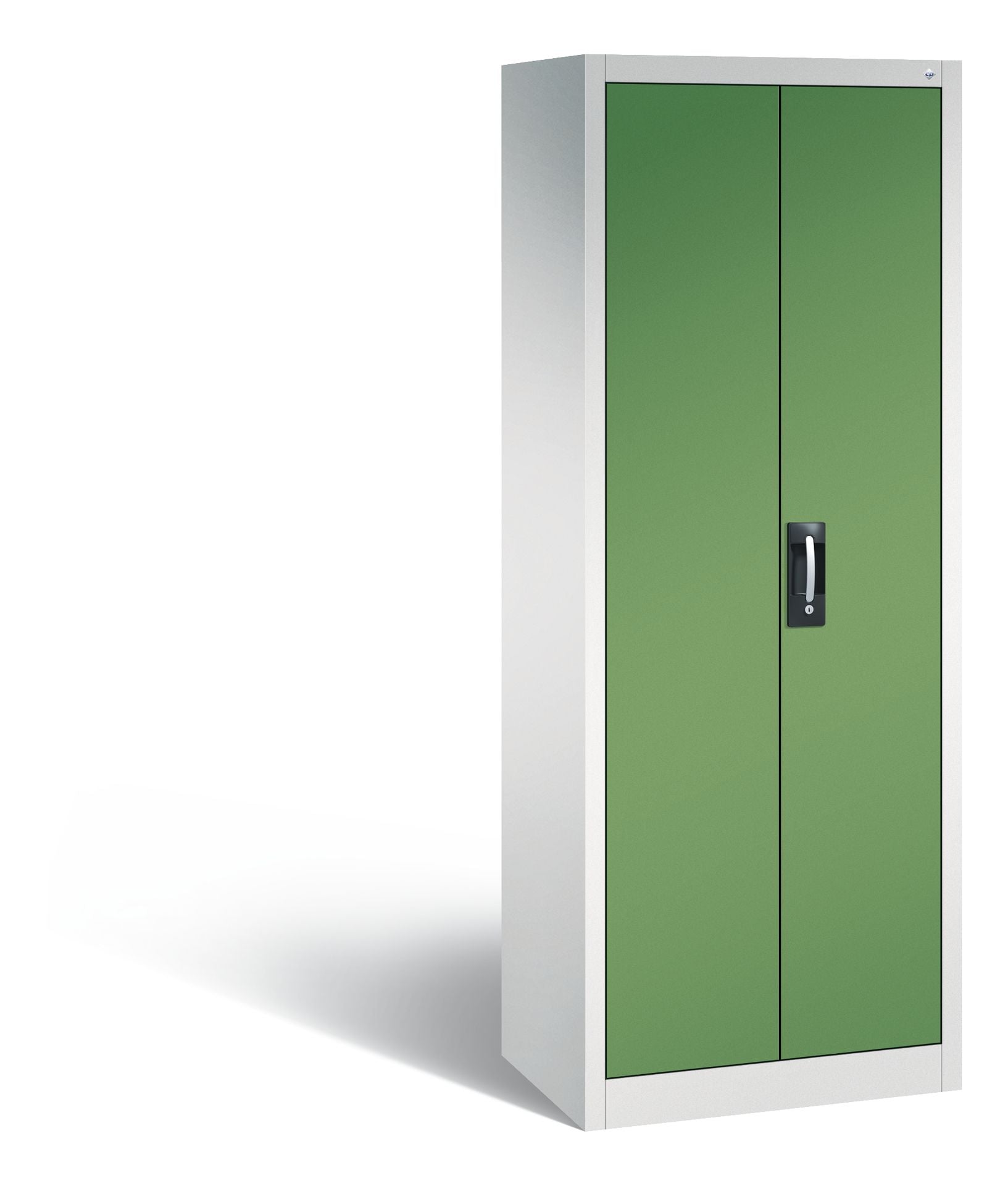 Flügeltürenschrank Acurado 700mm Breite Außenansicht Resedagrün