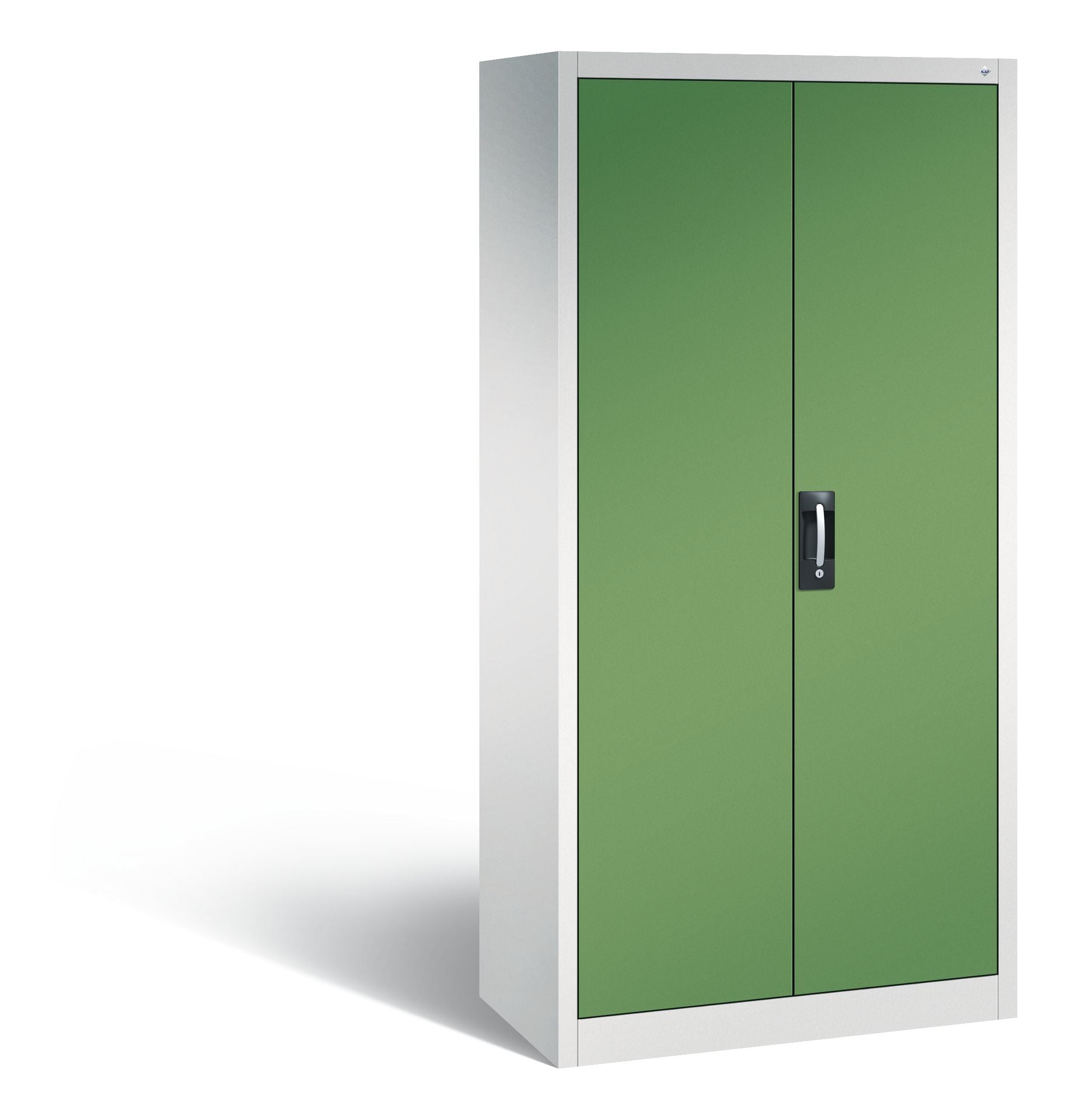 Flügeltürenschrank Acurado 930 mm Breite Außenansicht Resedagrün