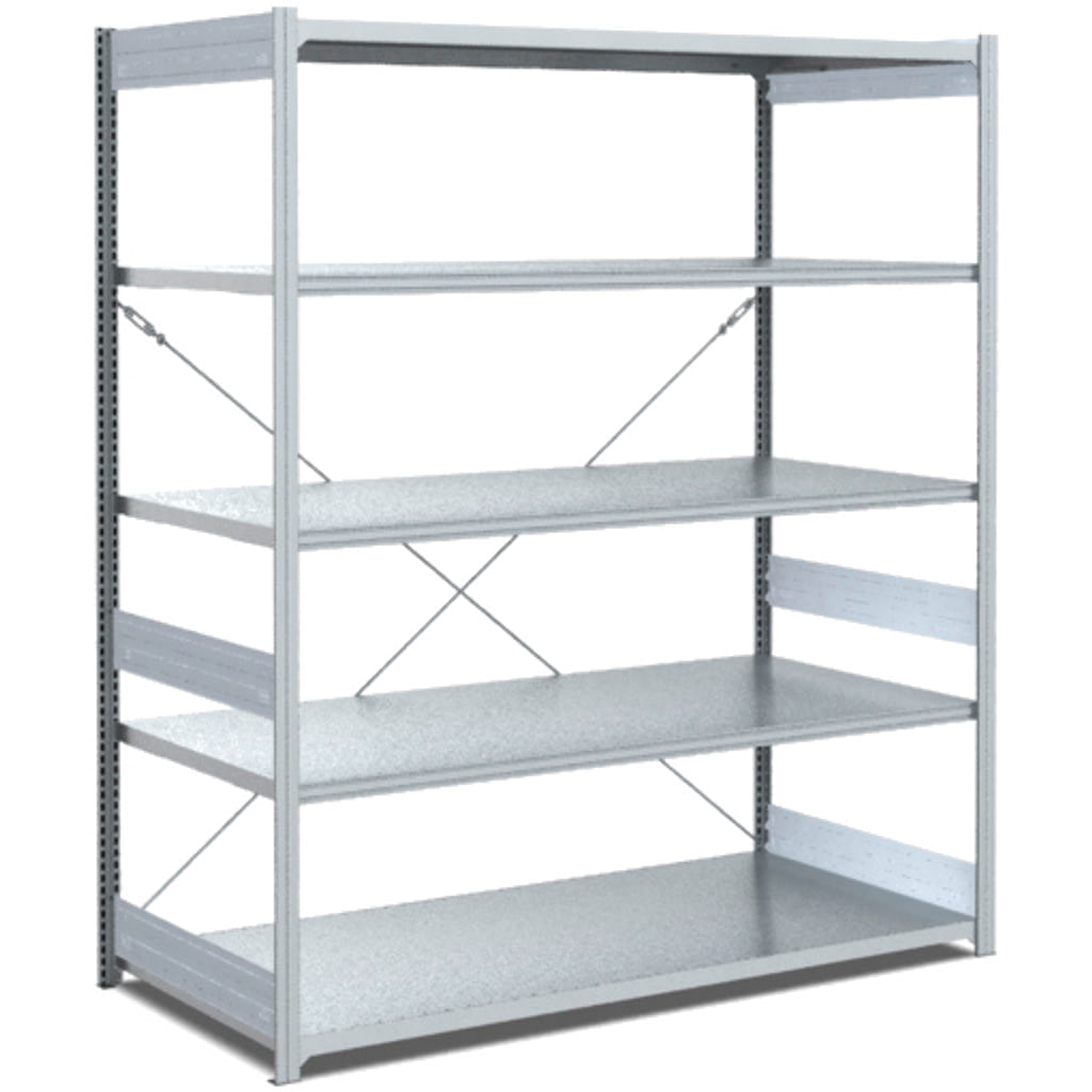 Fachbodenregale Typ M - Fachlast 200 kg Tiefe 800 mm