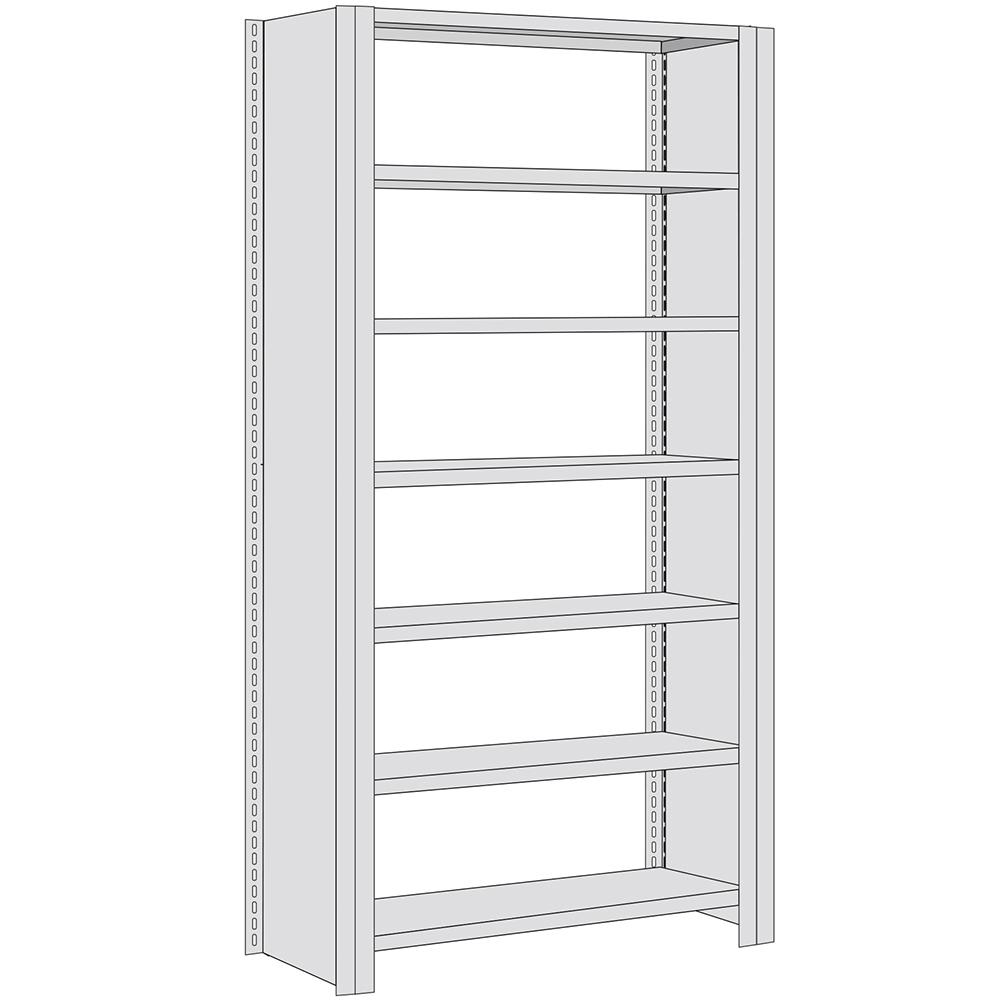 Fachbodenregal Grundregal Breite 1285mm Fachlast 250 kg viele Varianten