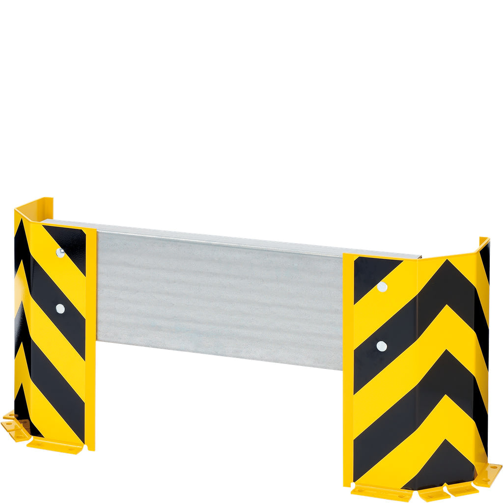 Schutzplankenset für die Sicherung von Regalen