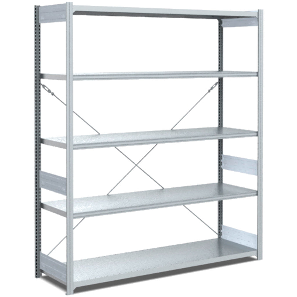 Fachbodenregale Typ M - Fachlast 200 kg Tiefe 500 mm