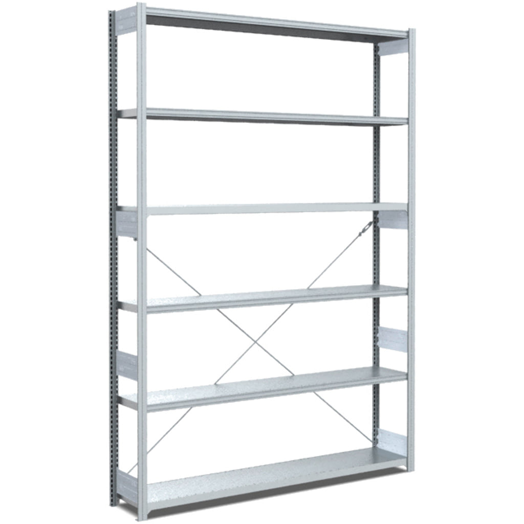 Fachbodenregale Typ M - Fachlast 200 kg Breite 1300 mm