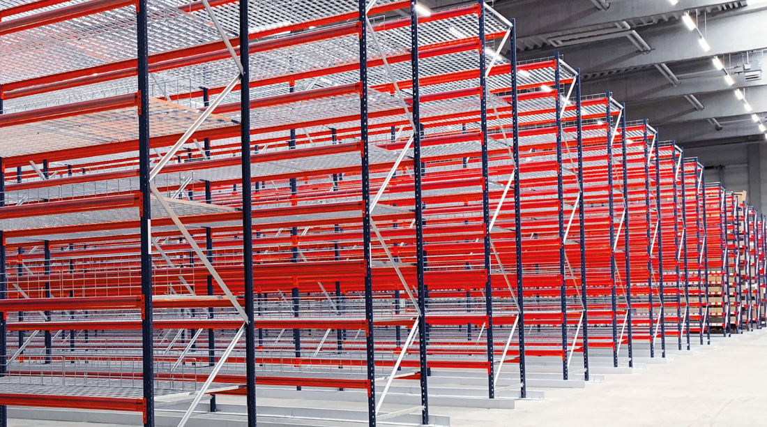 Weitspannregal Anlage