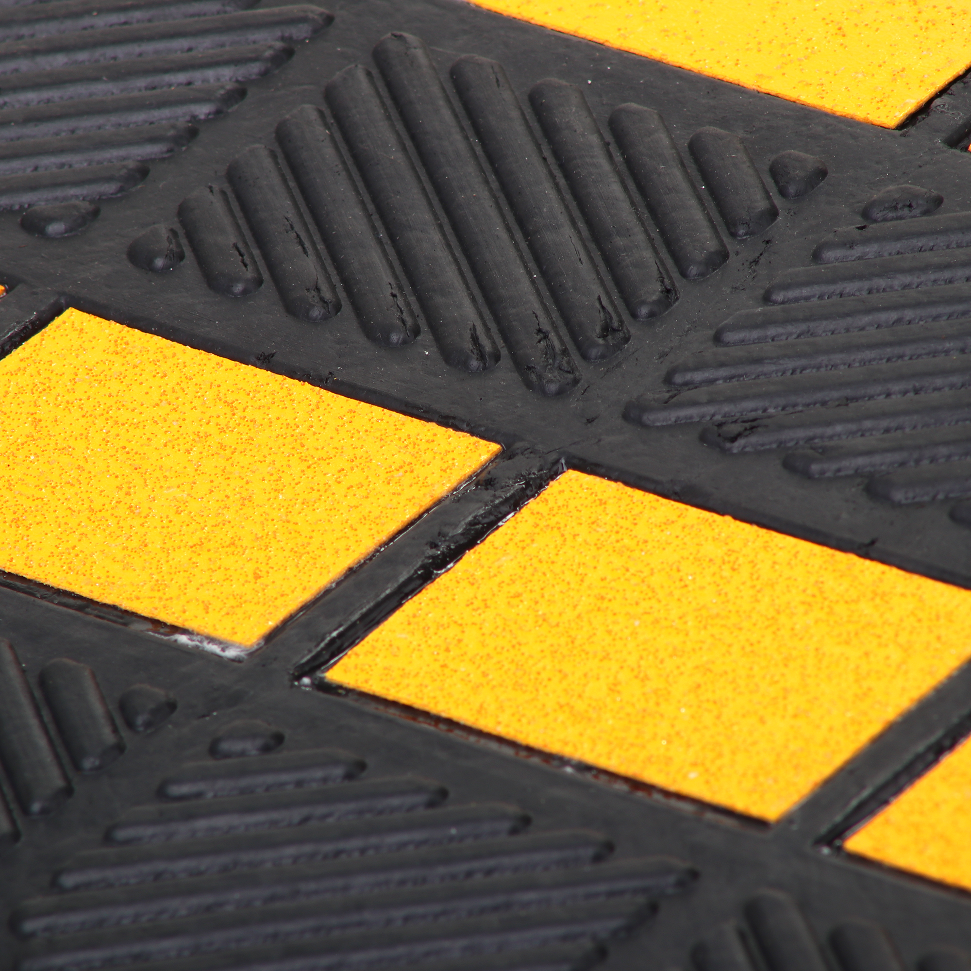 Bordsteinrampe Detail Gummi vulkanisiert