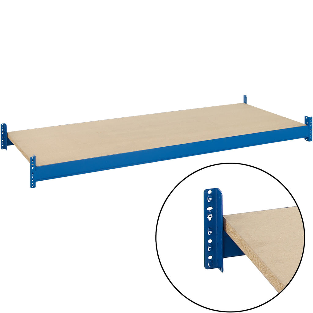 Komplette Fachebenen mit Spanplattenböden