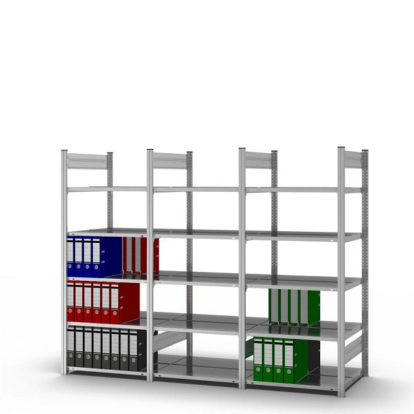 Aktenregal als Büroregal für Standard Ordner