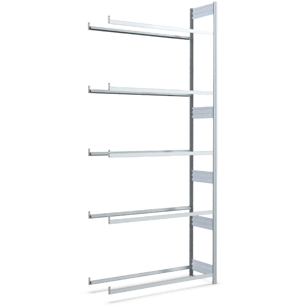 Reifenregal in glanzverzinkt Anbauregal von Bito