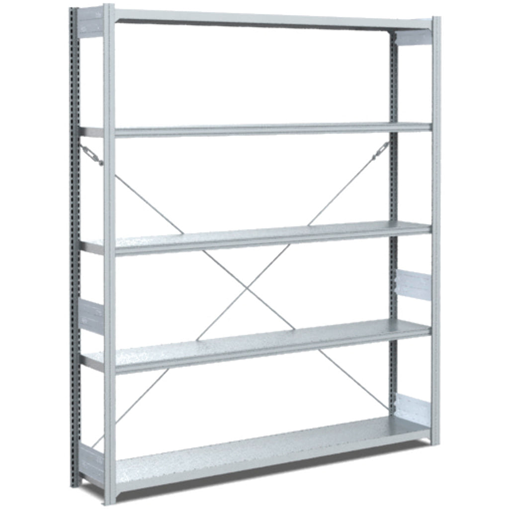 Fachbodenregale Typ M - Fachlast 200 kg Breite 1300 mm