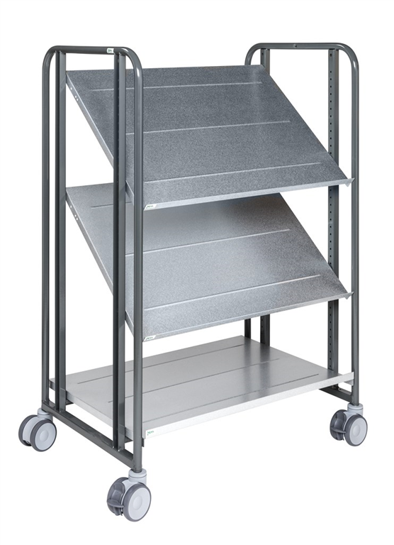 Magazinwagen pulverbeschichtet unbeladen