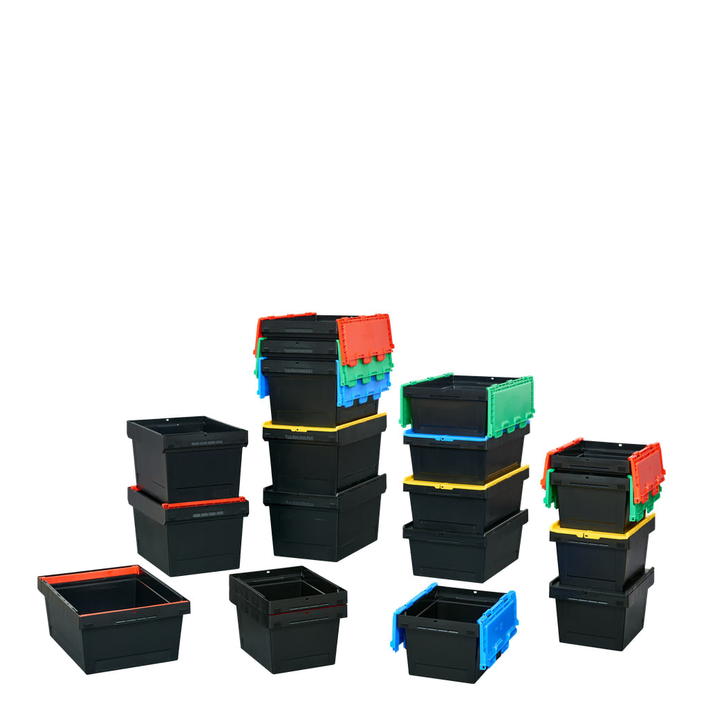 BITO MB Eco Mehrwegbehälter mit Bügel in verschiedenen Farben