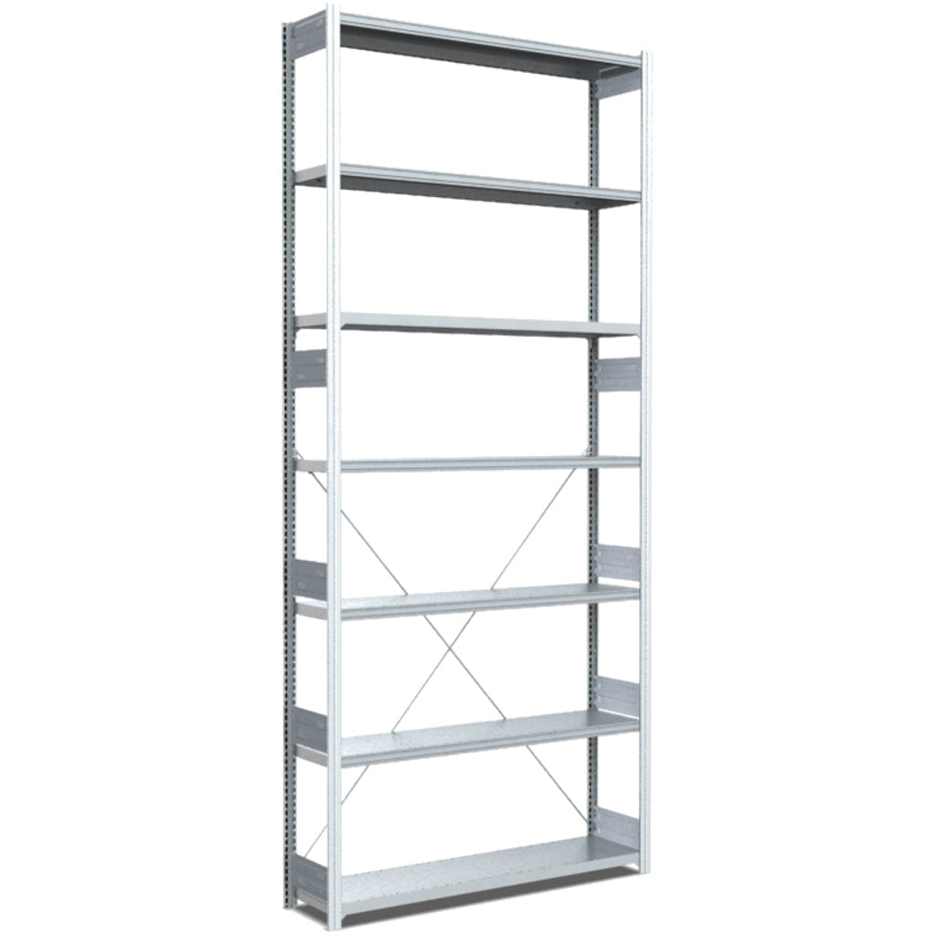 Fachbodenregale Typ M - Fachlast 200 kg Tiefe 300 mm