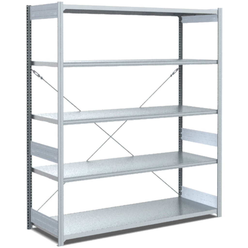 Fachbodenregale Typ M - Fachlast 200 kg Tiefe 600 mm