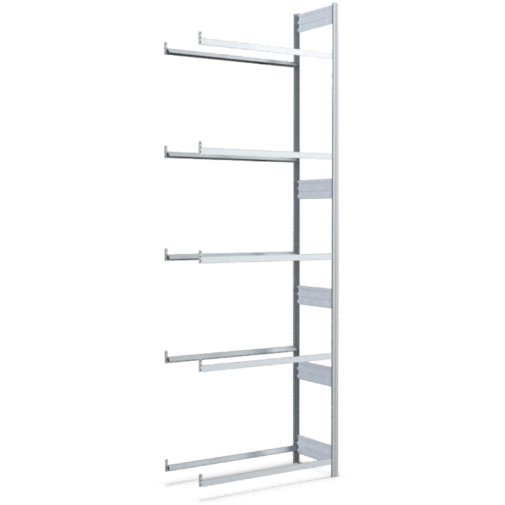 Reifenregal in glanzverzinkt Anbauregal von Bito