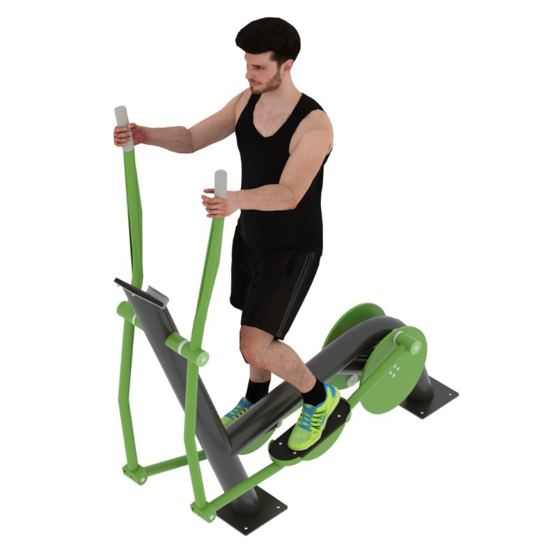 Crosstrainer aus Stehl pulverbeschichtet