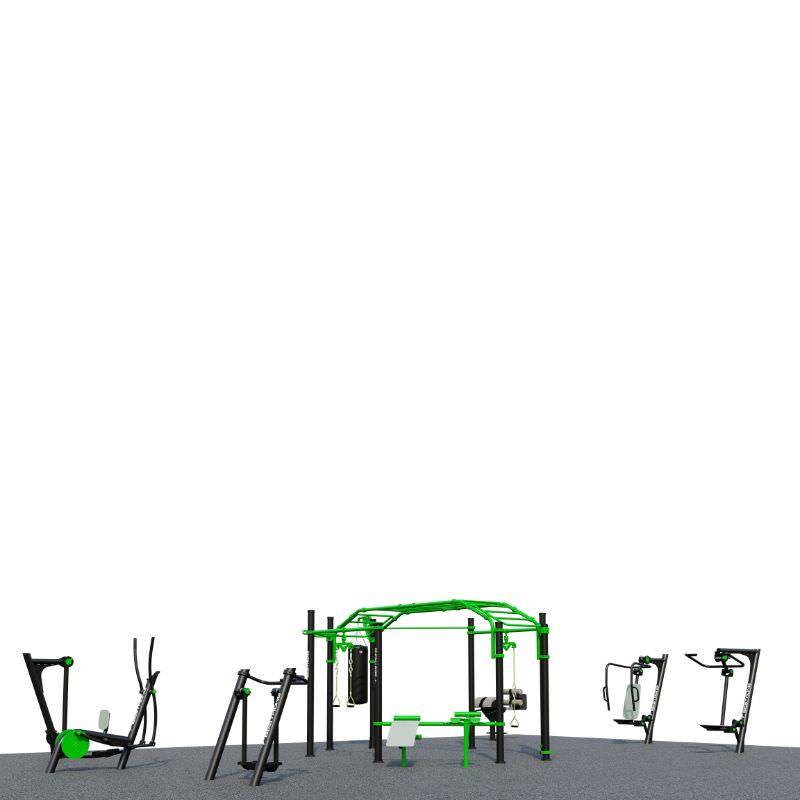 Fitness-Park und Calisthenics Park