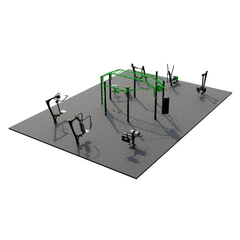 Fitness-Park und Calisthenics Park