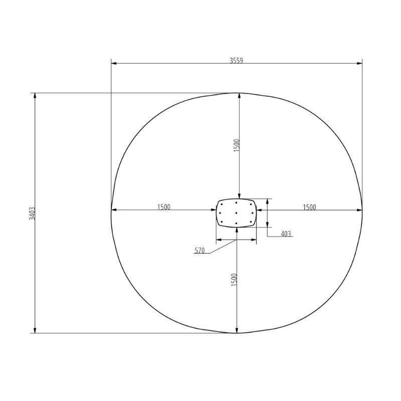 benötigte Maße Stepper 600
