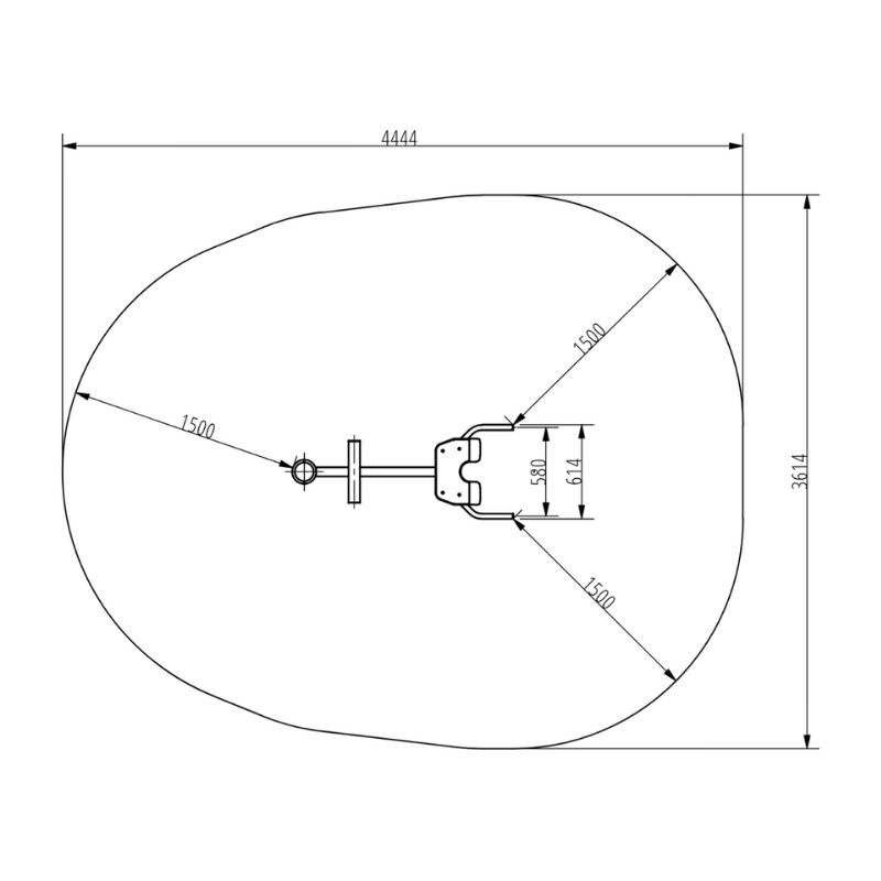 Rückenschule zum Fitness-Training Zeichnung