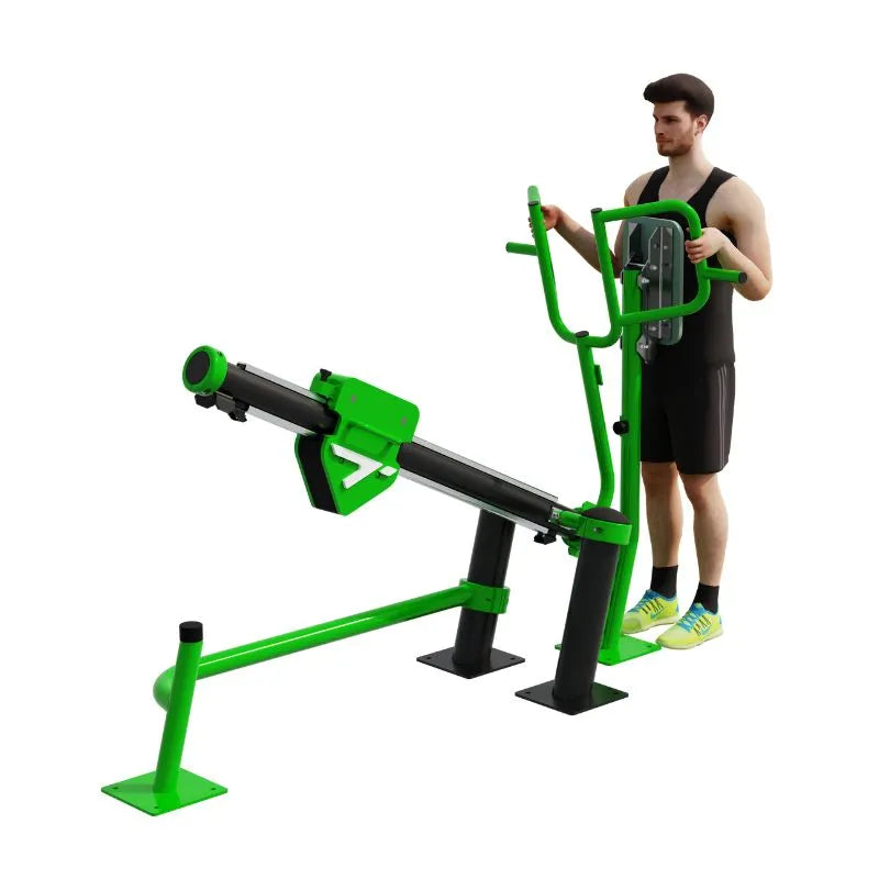 Rudergerät mit Wiederstand für das Outdoor-Gym