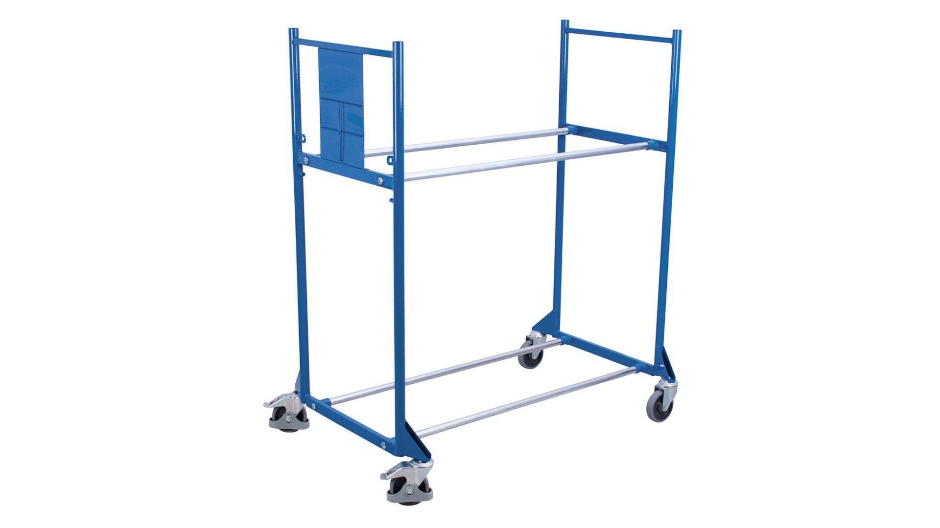 Reifenregal mobil in Enzianblau von Cordes