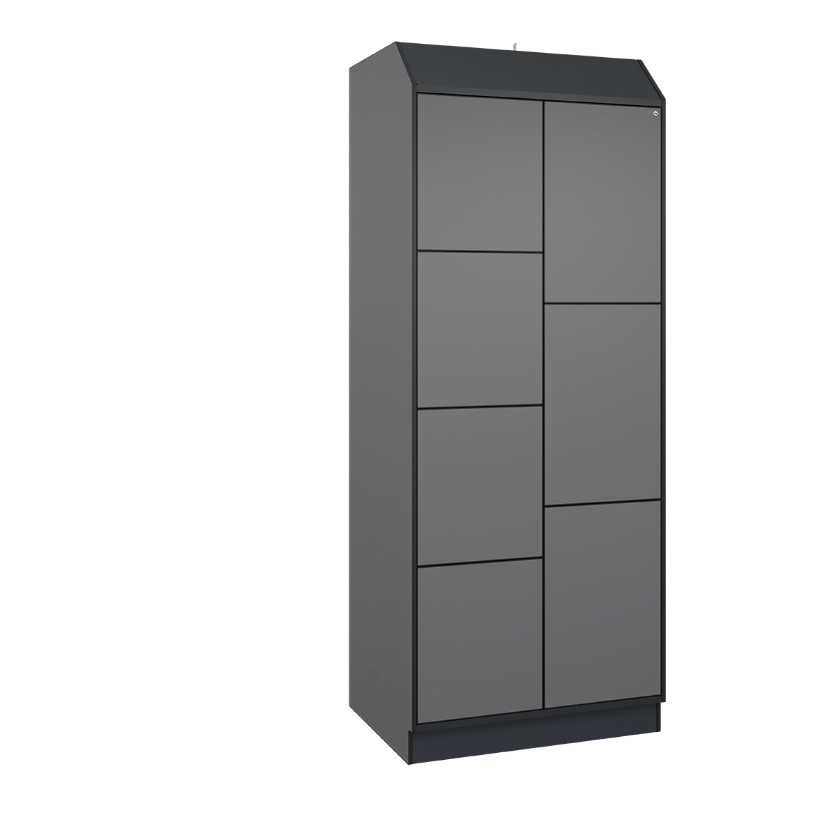 Smartlocker Prefino Anbaumodell 03 Anthrazit