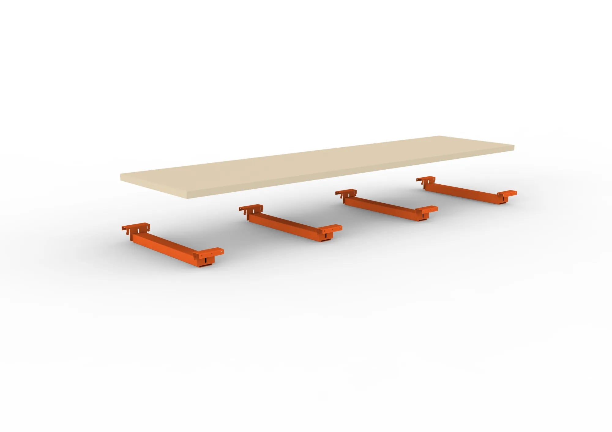 Spanplattenboden MULTIPAL Breite 270 cm in zwei Tiefen und Stärken