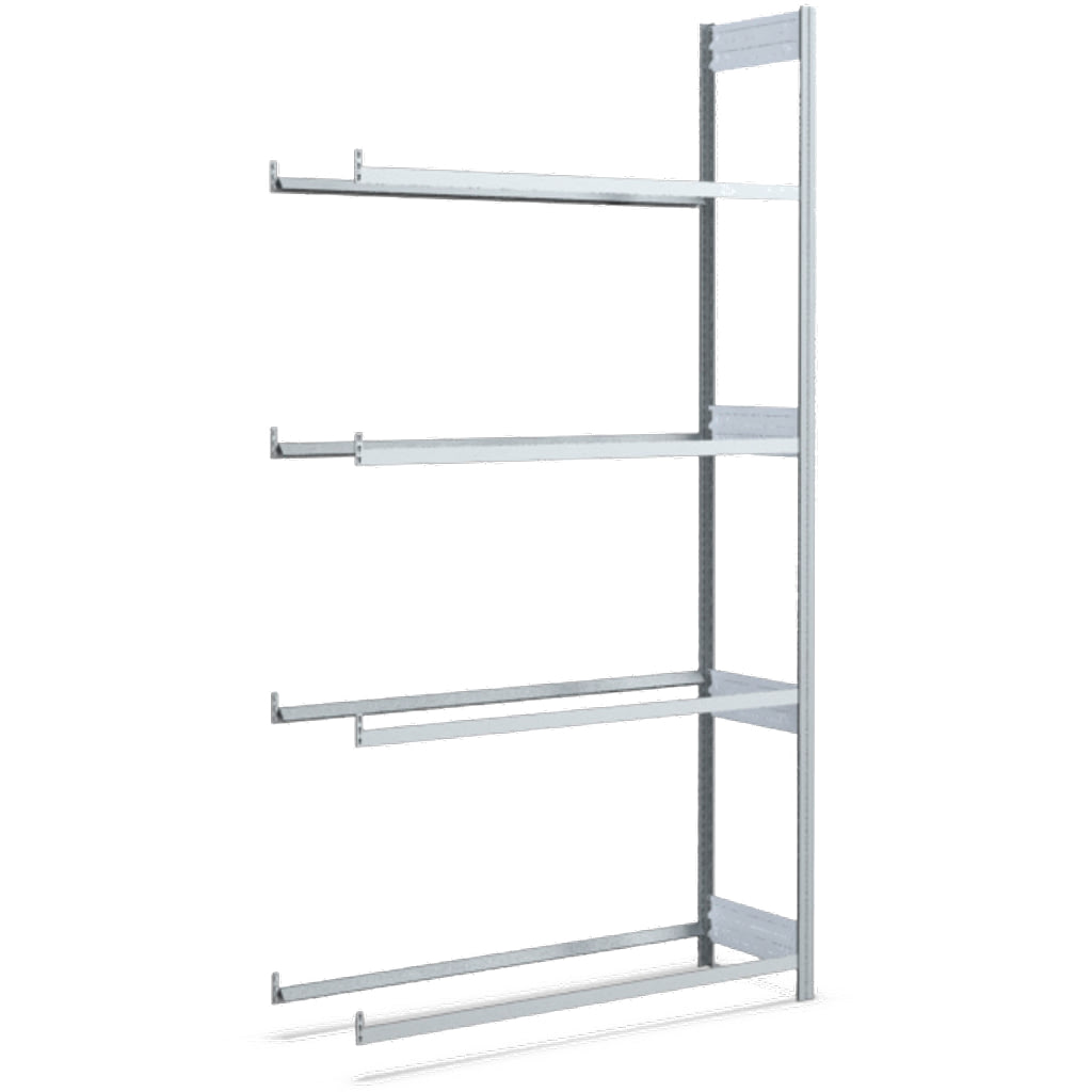 Reifenregal in glanzverzinkt Anbauregal von Bito