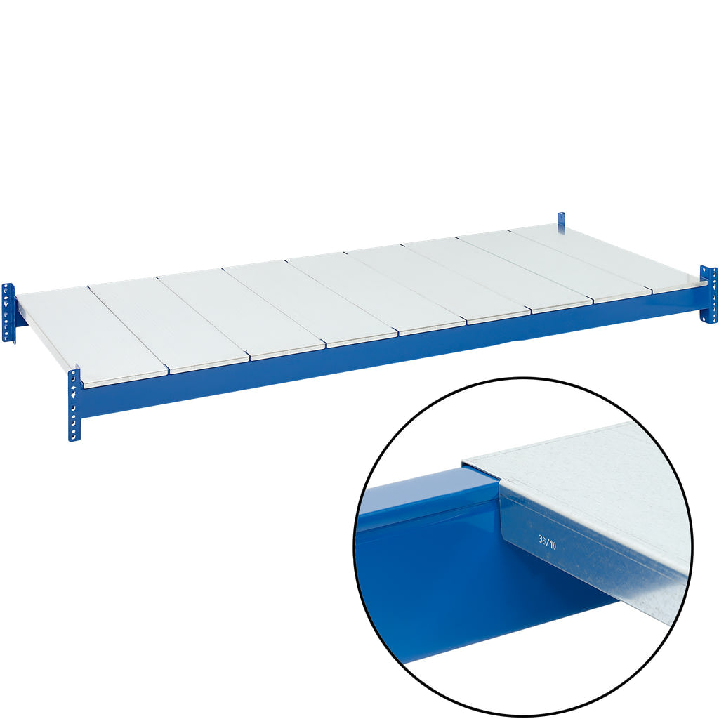 Stahlauflage für das BITO Palettenregal