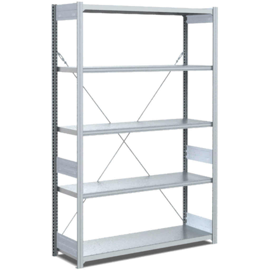 Fachbodenregale Typ M - Fachlast 200 kg Tiefe 400 mm