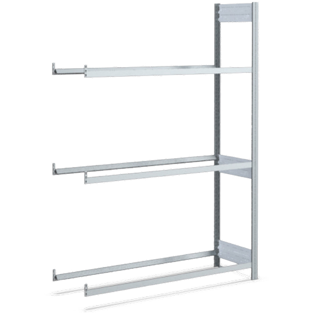 Reifenregal in glanzverzinkt Anbauregal von Bito