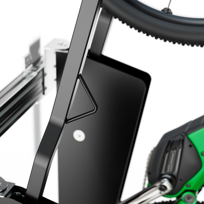 Fahrradlift Fahrradständer an der Wand aus Edelstahl 