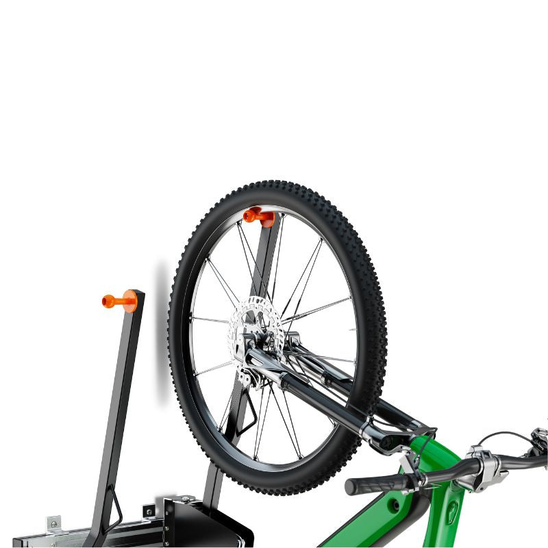Fahrradlift Fahrradständer an der Wand aus Edelstahl