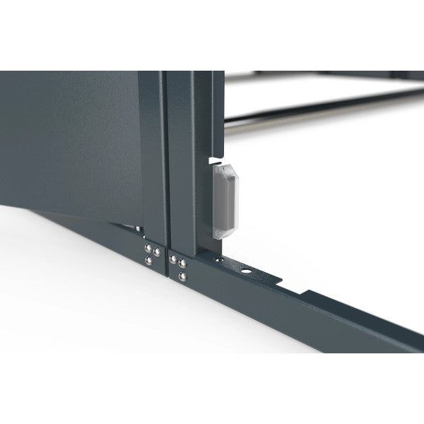 Fahrradgarage 4 Fahrräder aus Stahlblech Detail