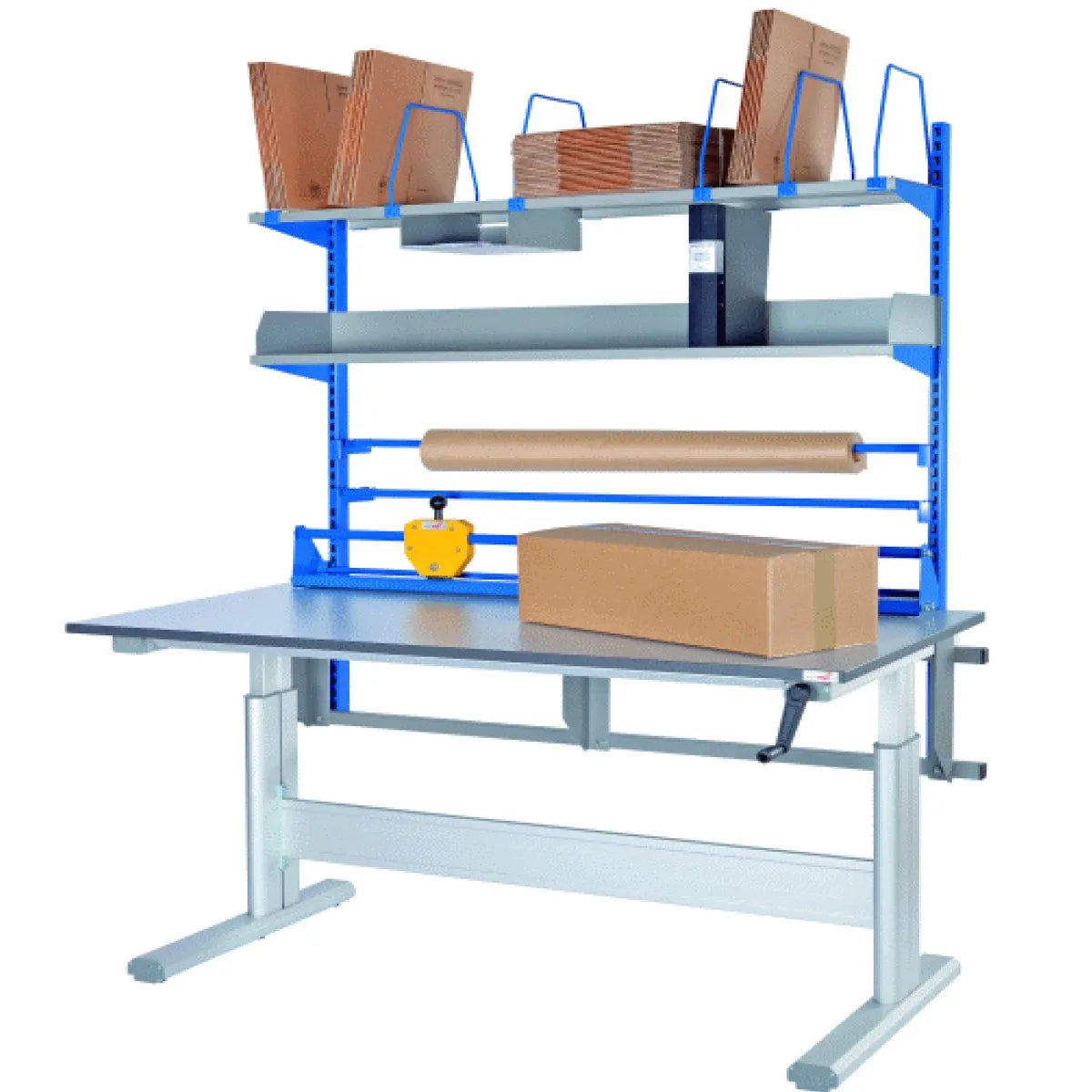 Packtisch als komplettes Set