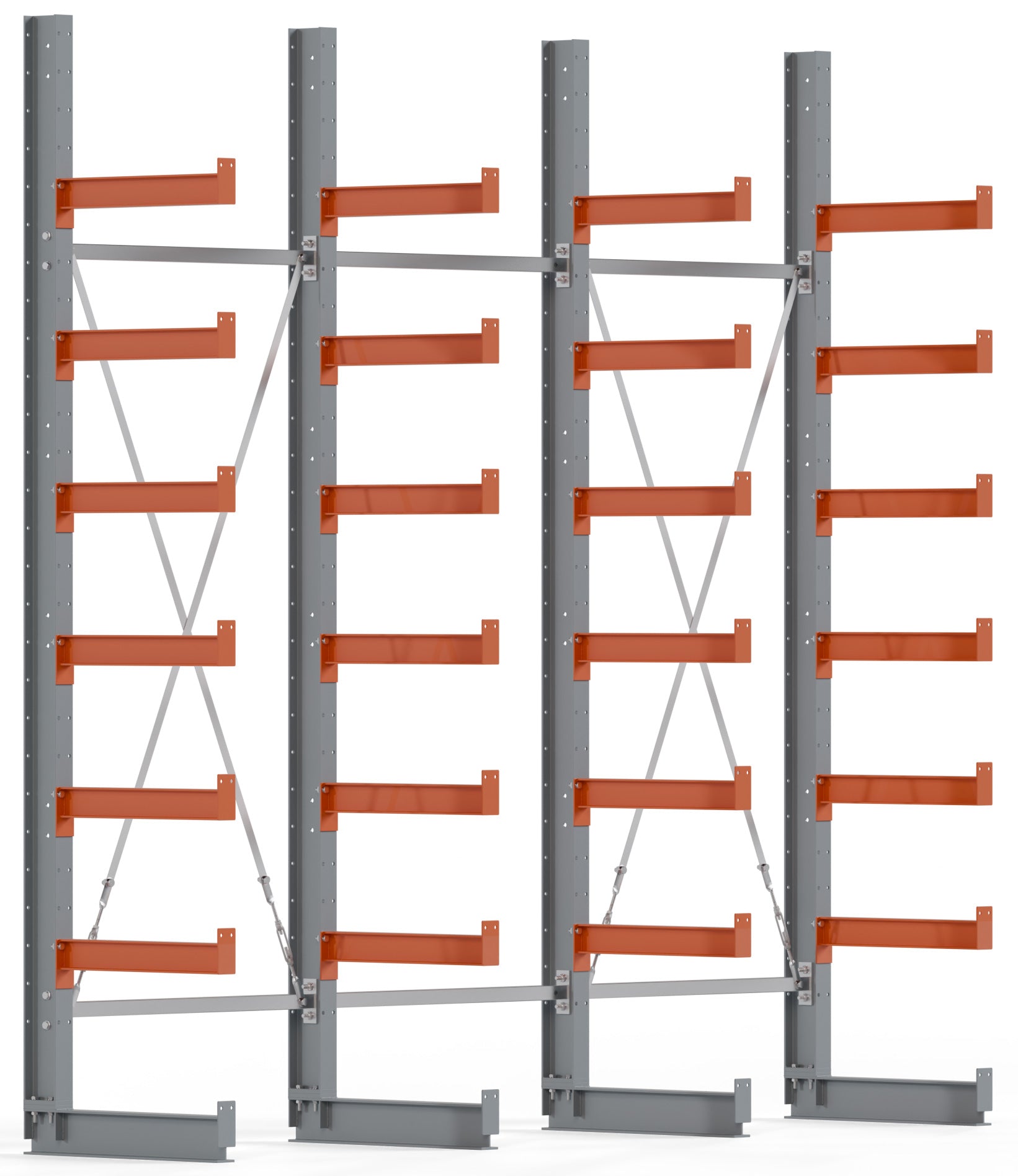 Kragarmregal einseitig Komplettset BASIC