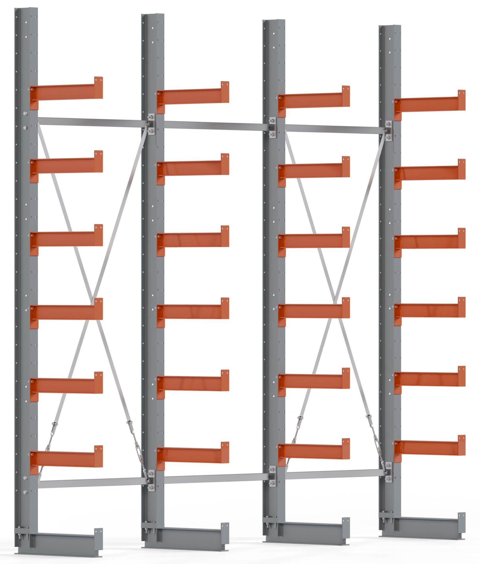 Kragarmregal einseitig Komplettset BASIC