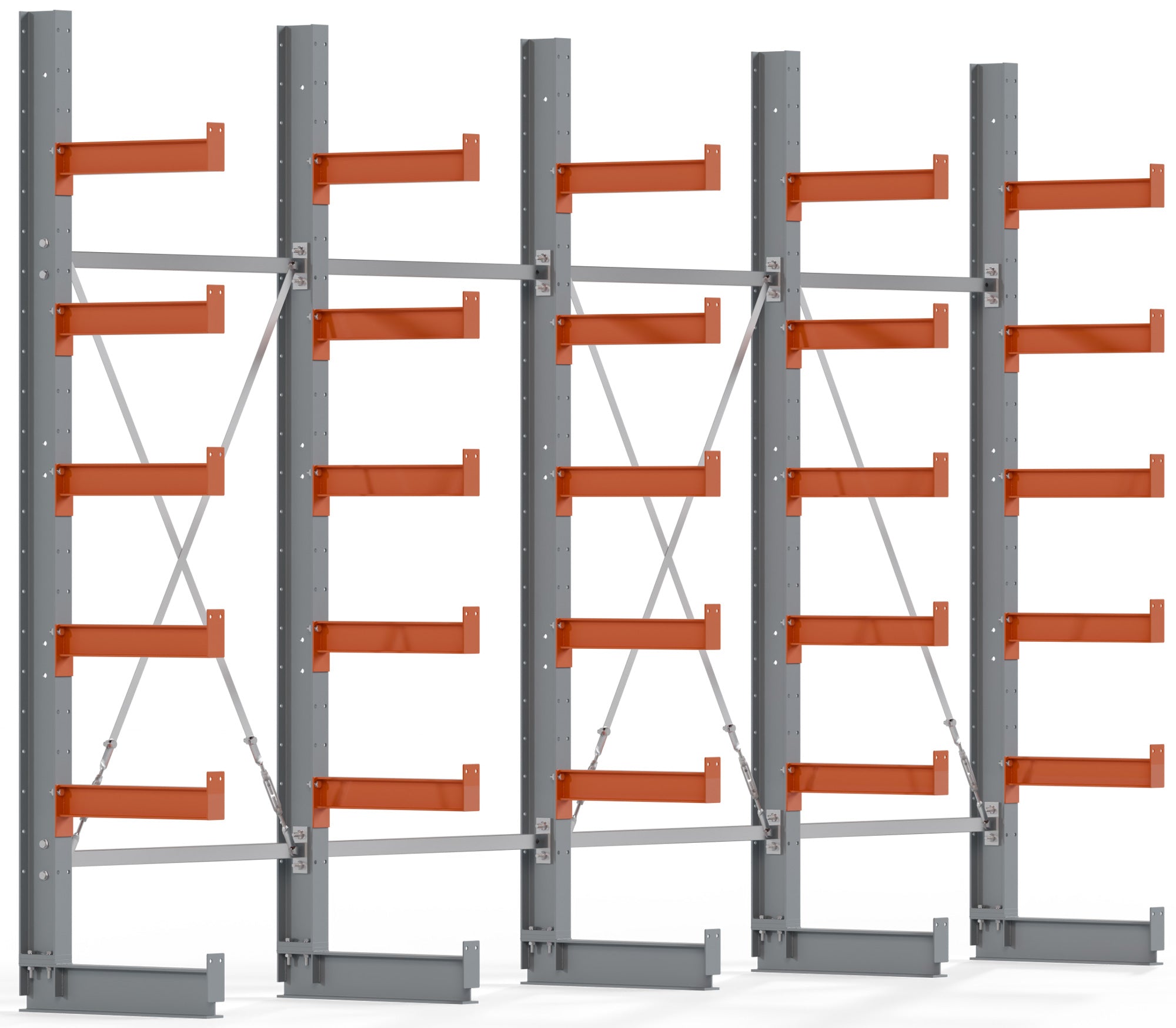 Kragarmregal einseitig Komplettset BASIC