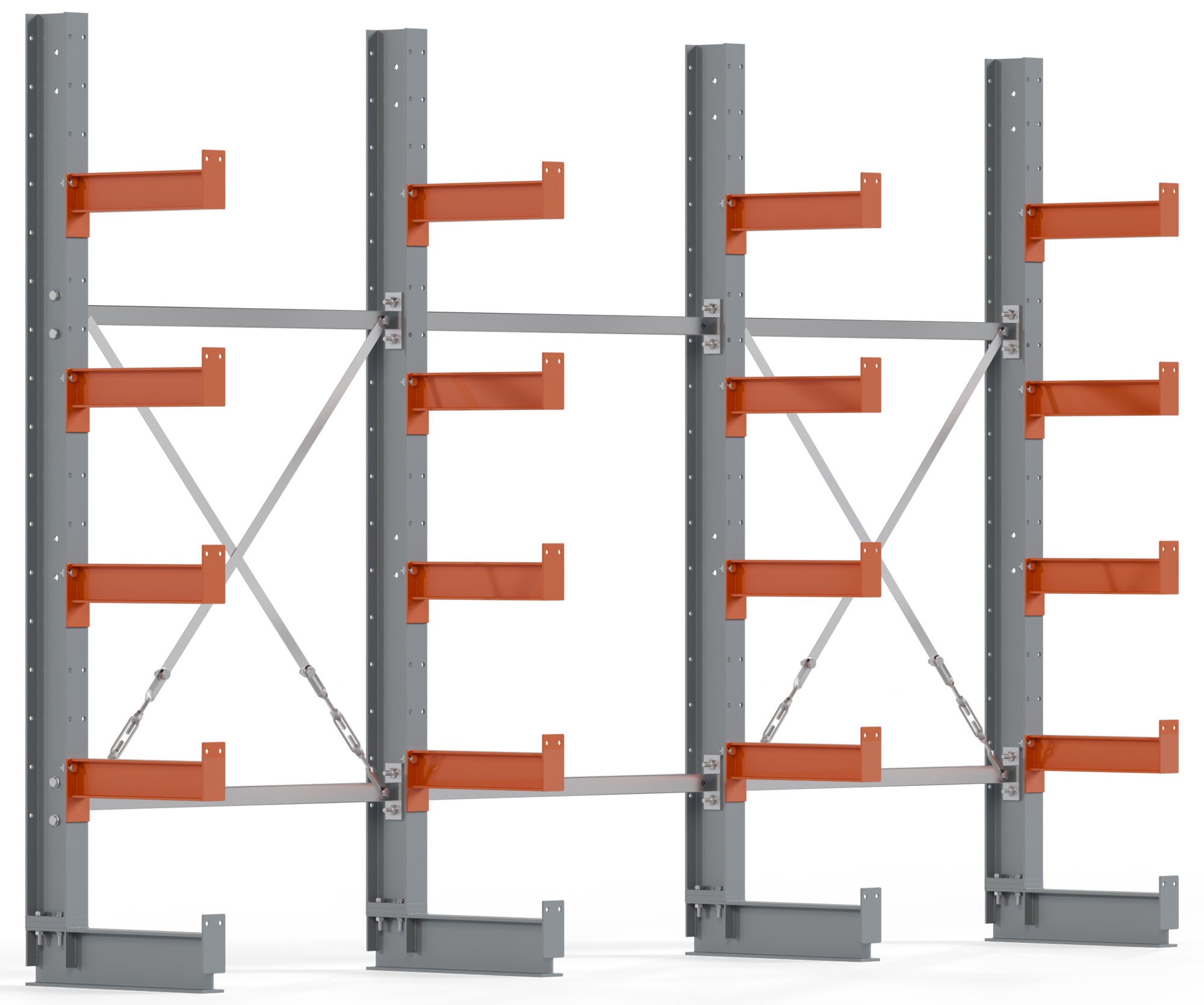 Kragarmregal einseitig Komplettset BASIC