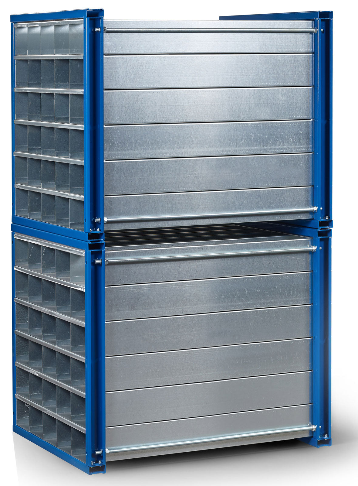 Schwerlastregal Wabenregal BxTxH 1000x1000x1000 mm Traglast 87 kg