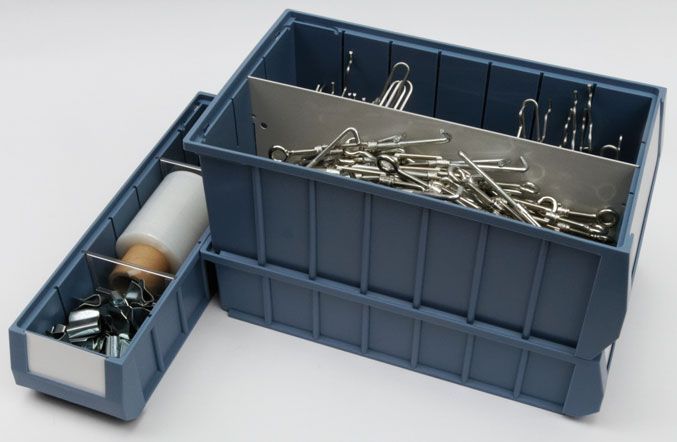 Regalkasten in verschiedenen Größen